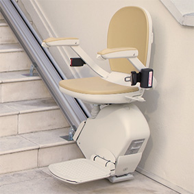 Phoenix electric stairlifts motorized stairchair indoor outdoor exterior curved stair lifts