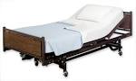 orange hospital bed PHOENIX electric adjustable mattress medical
