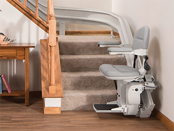 phoenix chairlift curved stairlift